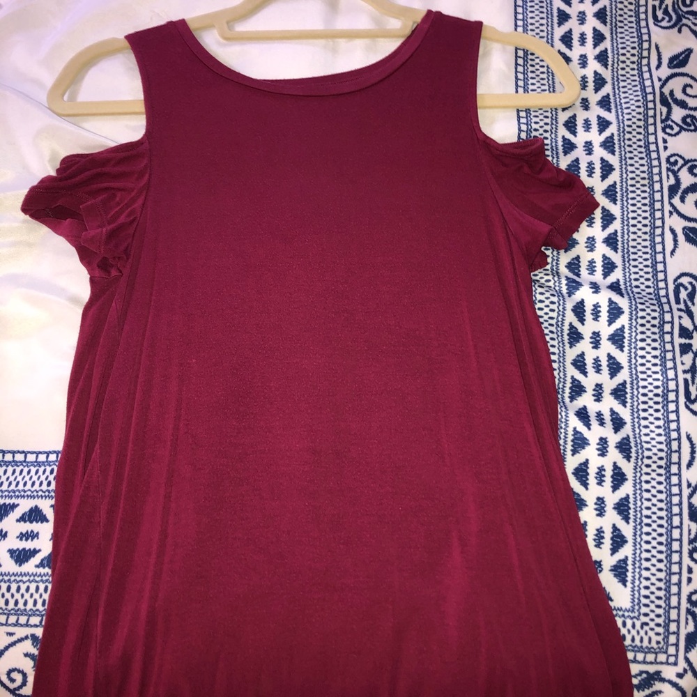 Off the shoulder tank